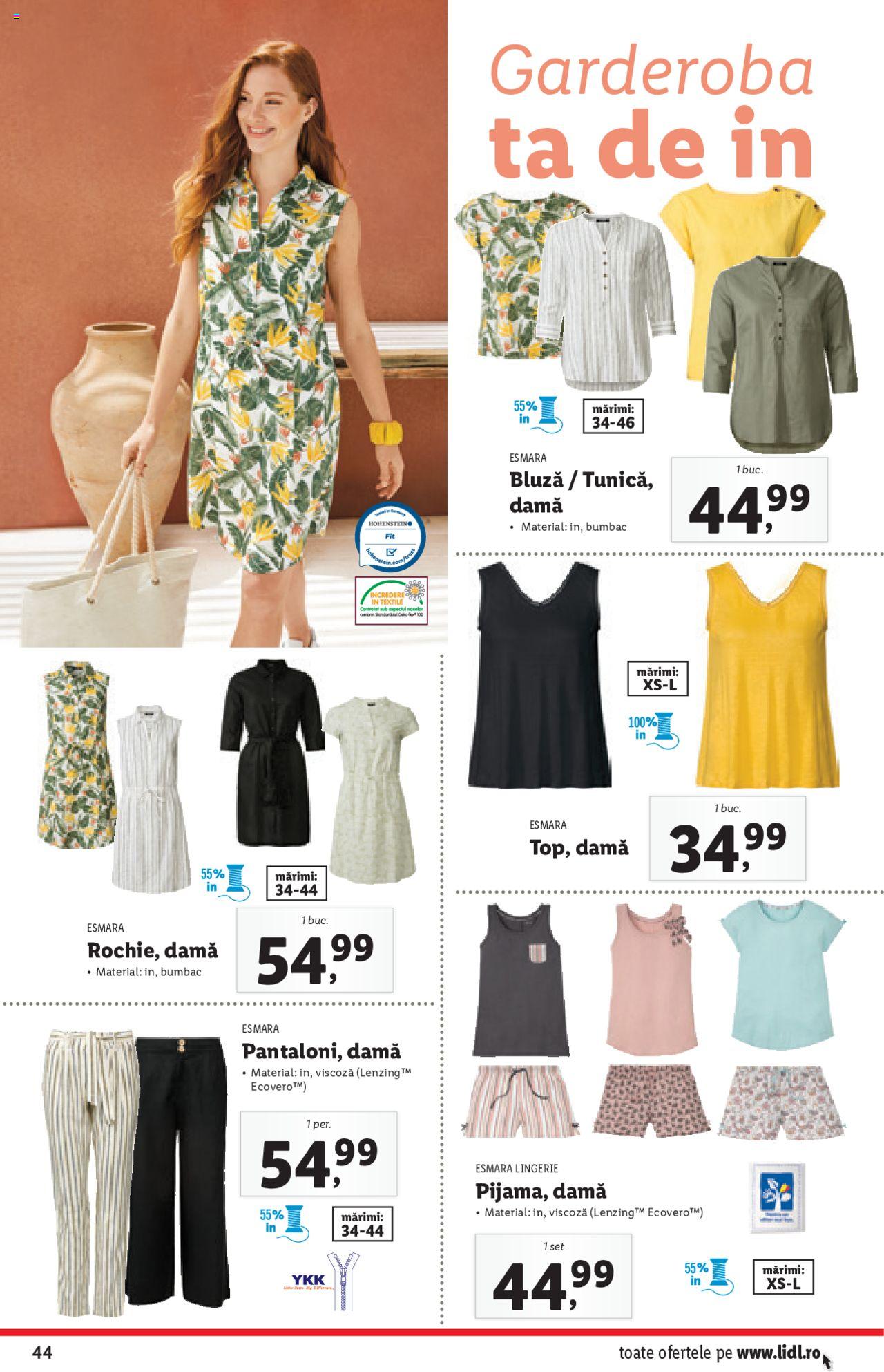 Catalog LIDL 6 - 12 Iulie 2020 | Pagina 44