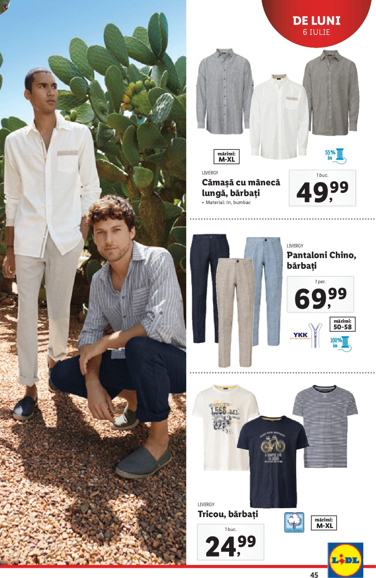 Catalog LIDL 6 - 12 Iulie 2020 | Pagina 45