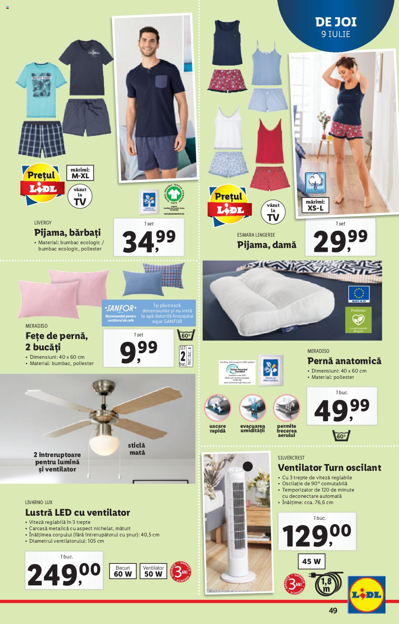 Catalog LIDL 6 - 12 Iulie 2020 | Pagina 49