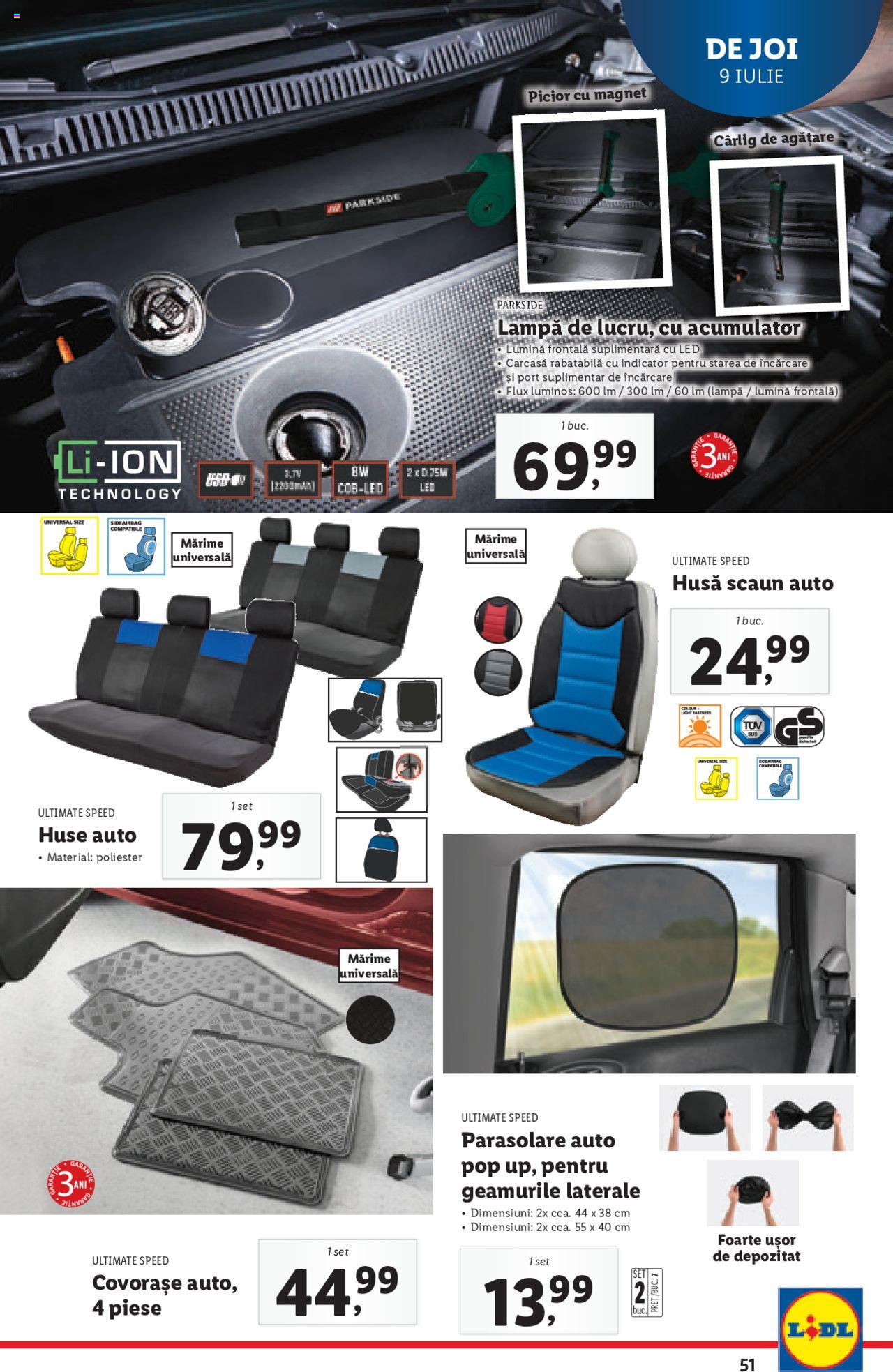 Catalog LIDL 6 - 12 Iulie 2020 | Pagina 51
