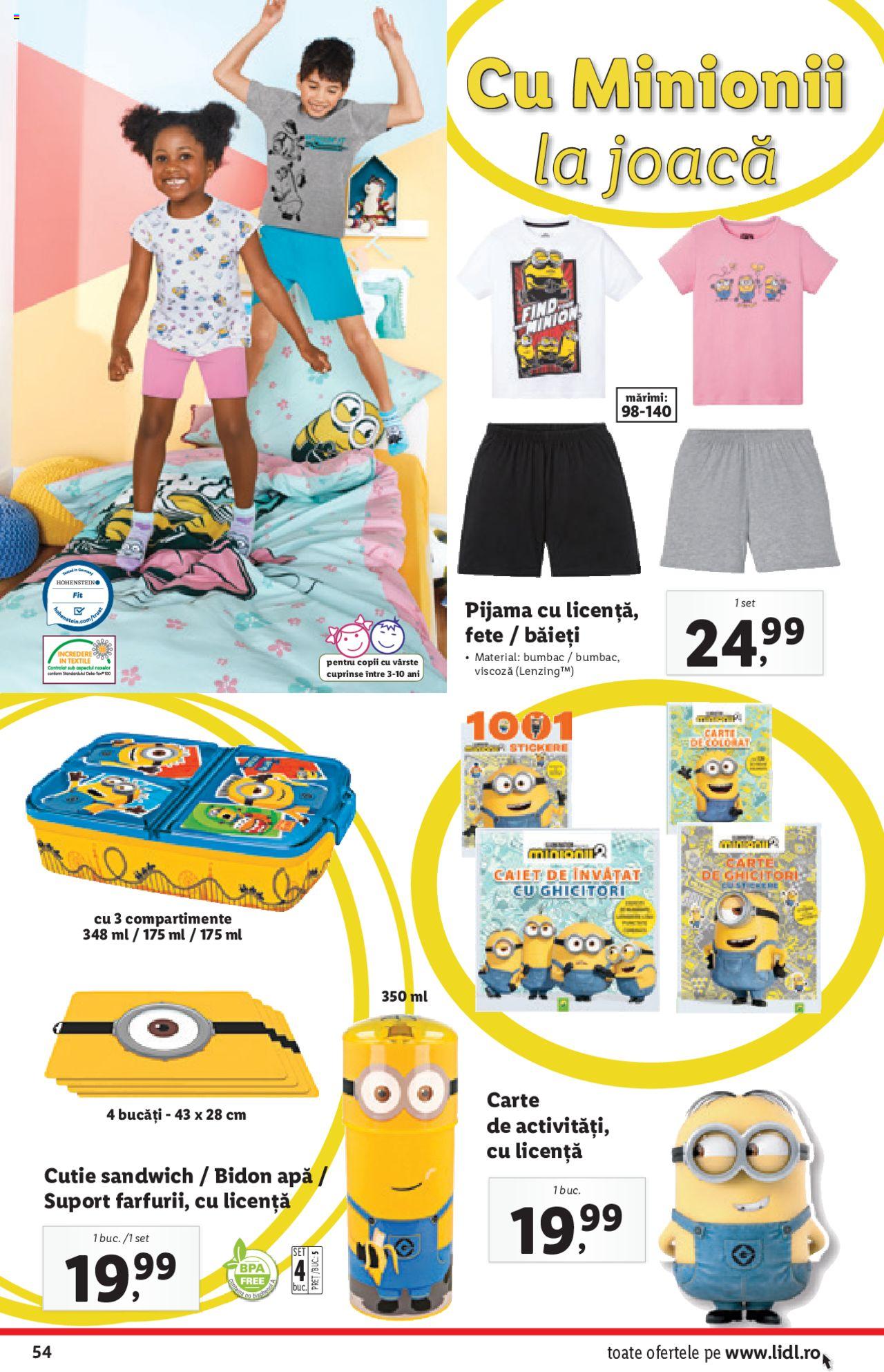 Catalog LIDL 6 - 12 Iulie 2020 | Pagina 54