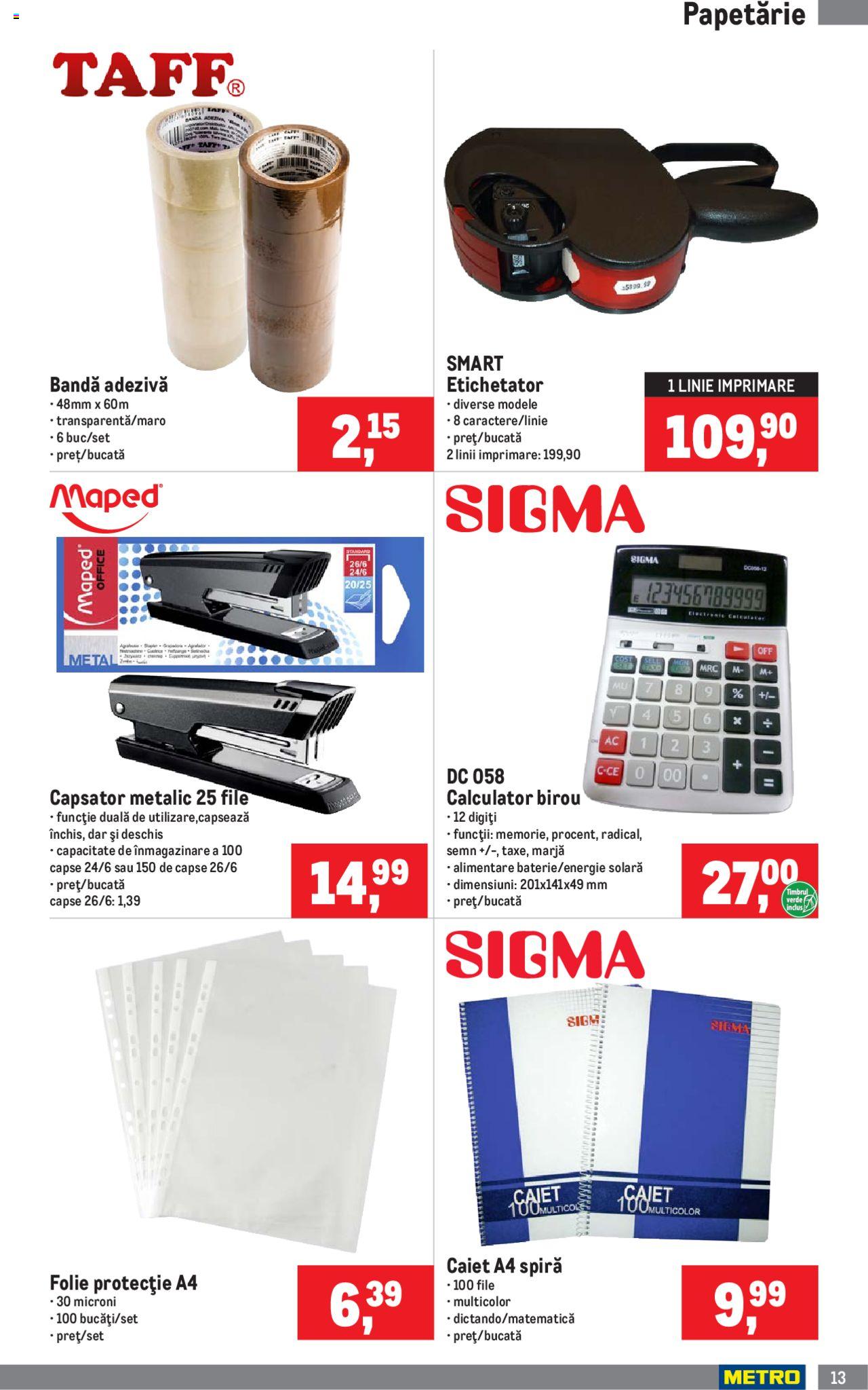 Catalog METRO 1 Iulie - 2 August 2020 | Pagina 13