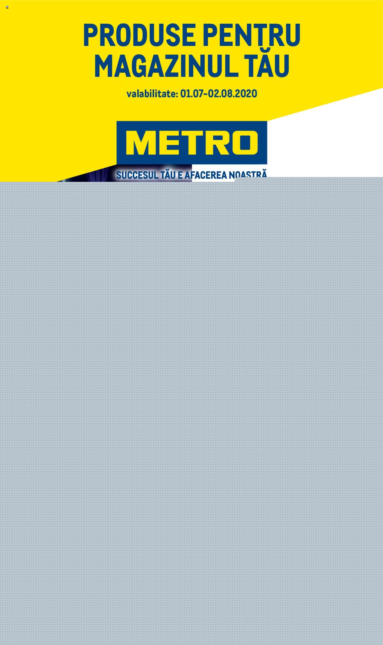 Catalog METRO 1 Iulie - 2 August 2020 | Pagina 1