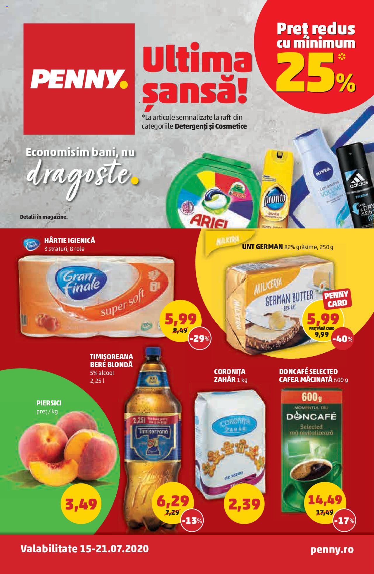 Catalog PENNY Market 15 - 21 Iulie 2020 | Pagina 1