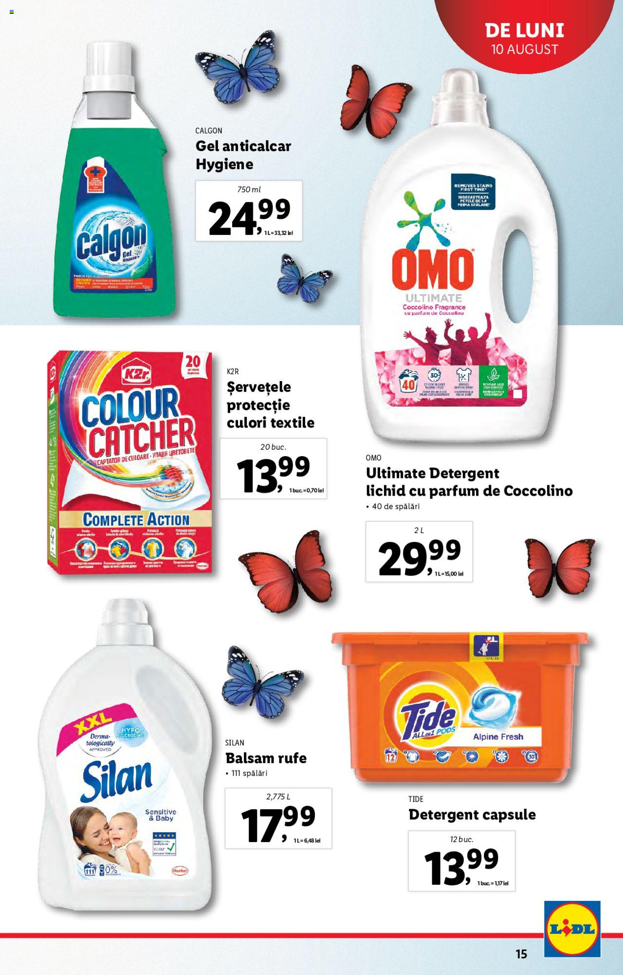 Catalog LIDL 10 - 16 August 2020 | Pagina 15