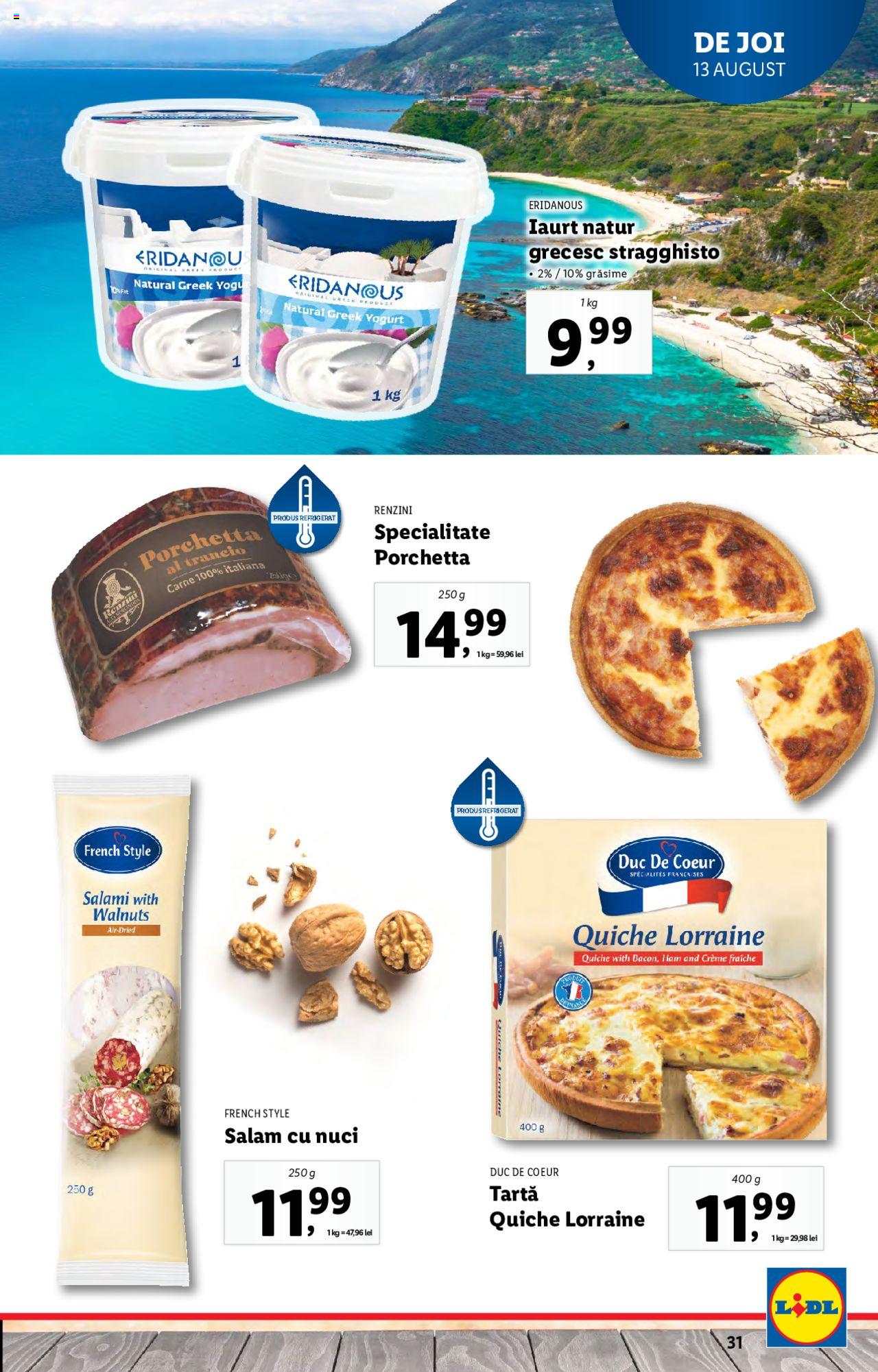 Catalog LIDL 10 - 16 August 2020 | Pagina 31
