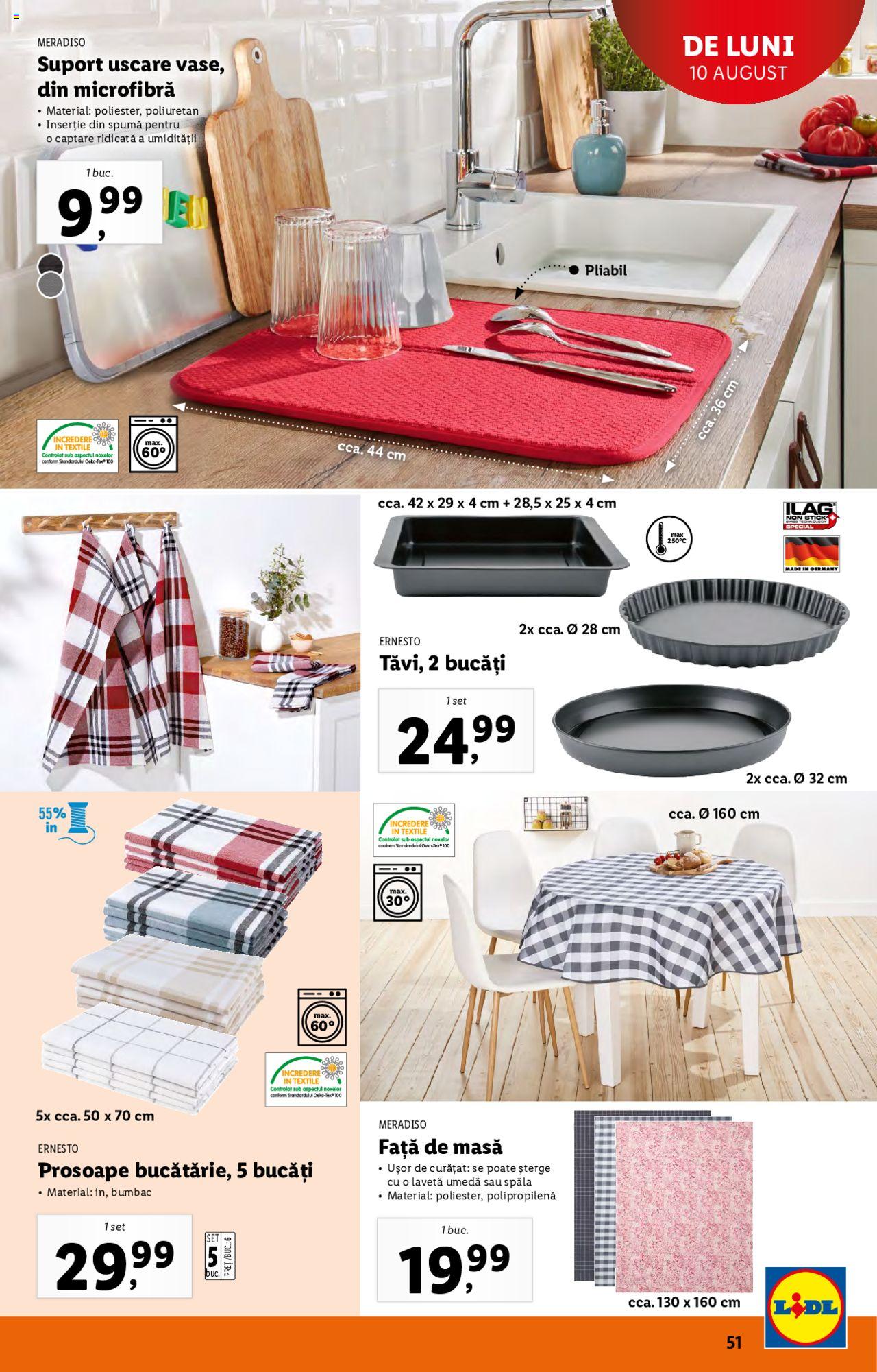 Catalog LIDL 10 - 16 August 2020 | Pagina 51