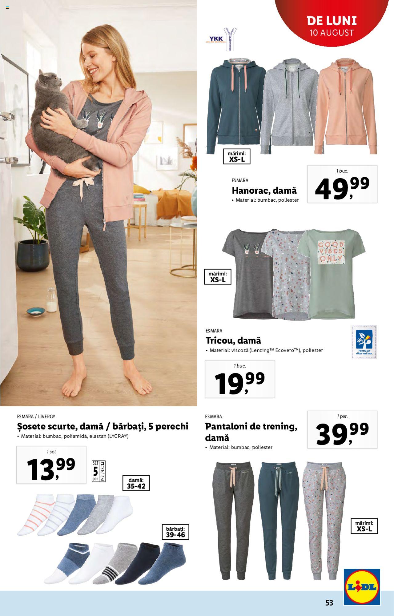 Catalog LIDL 10 - 16 August 2020 | Pagina 53