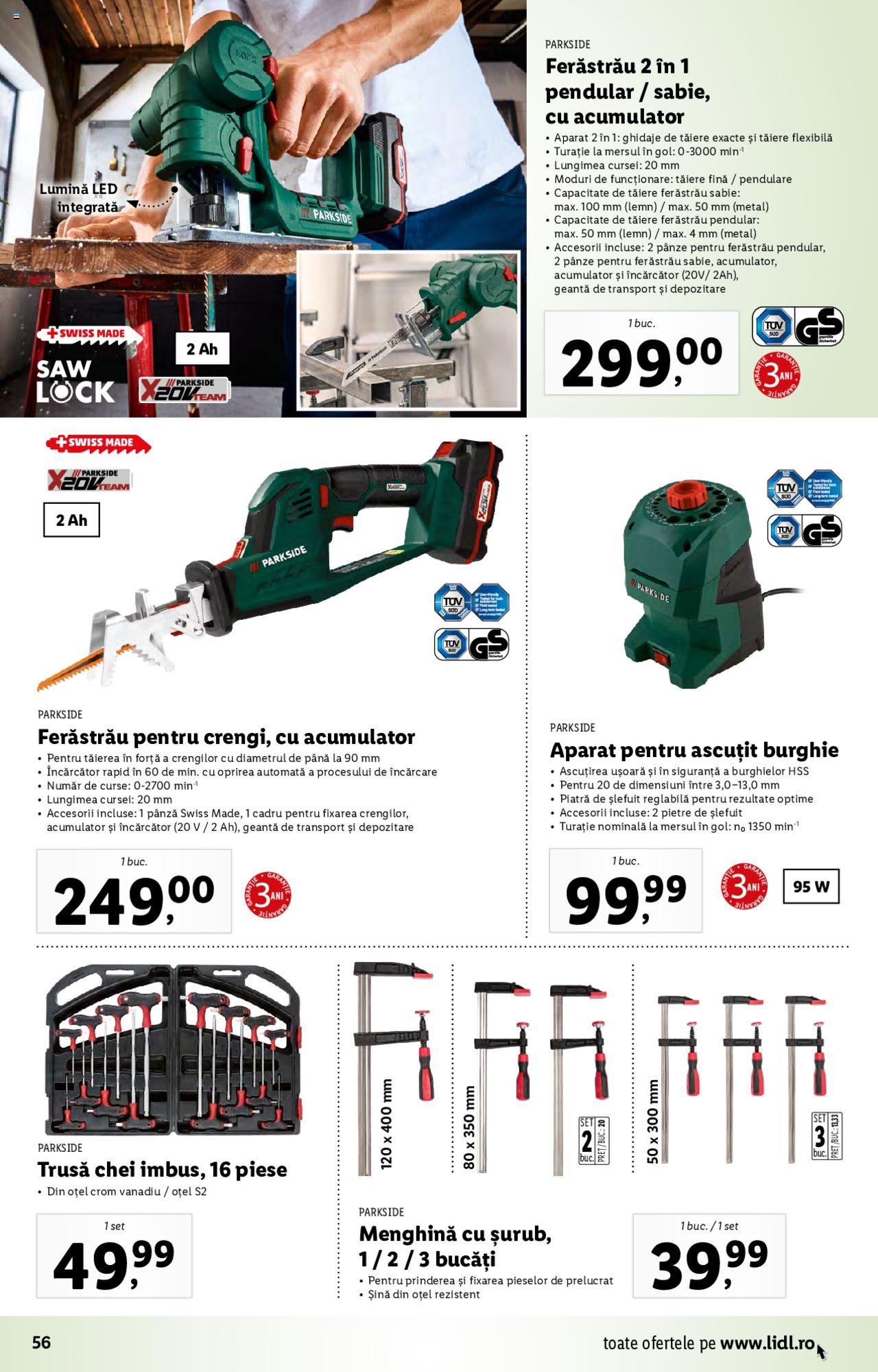 Catalog LIDL 10 - 16 August 2020 | Pagina 56