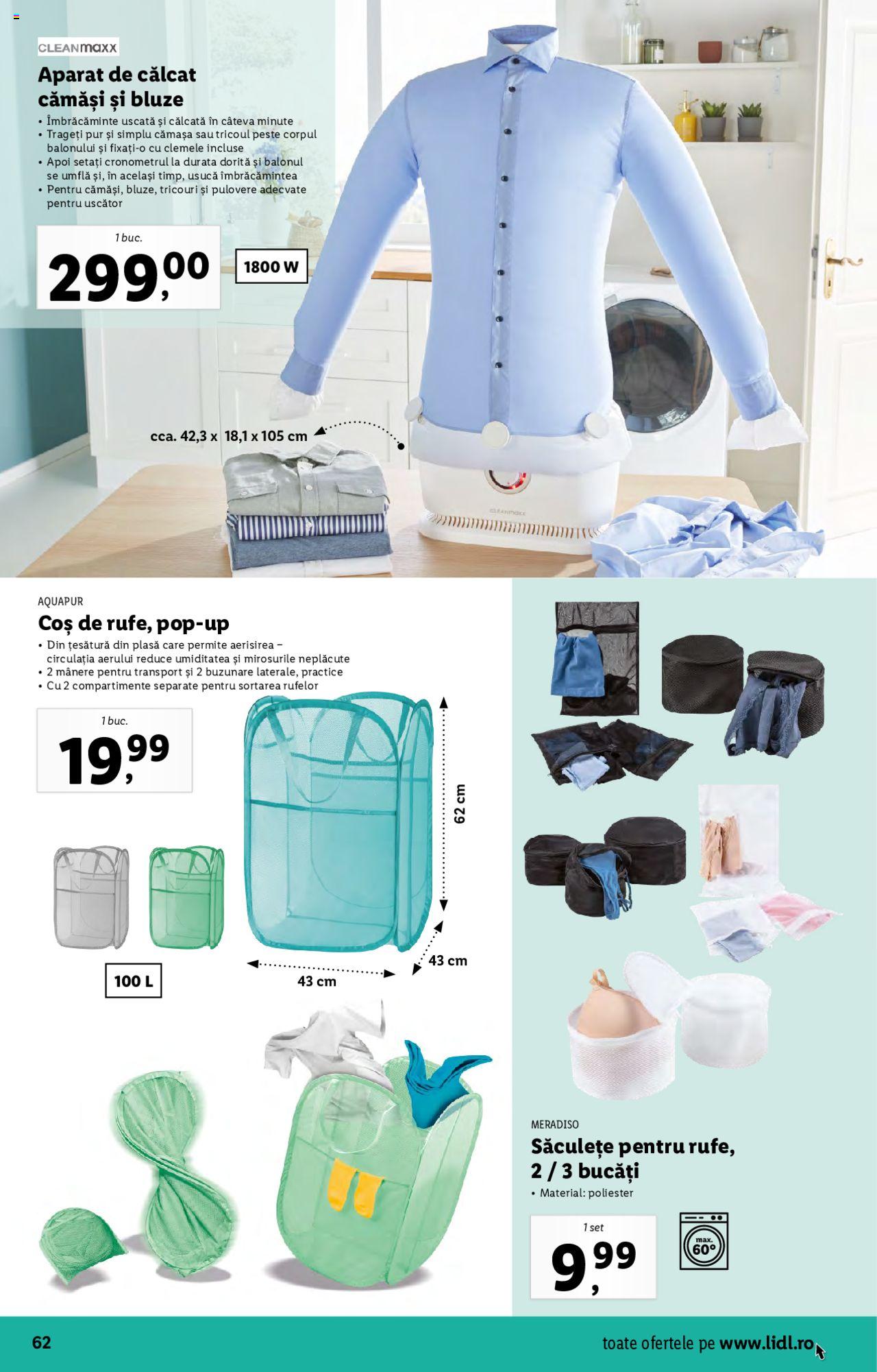 Catalog LIDL 10 - 16 August 2020 | Pagina 62