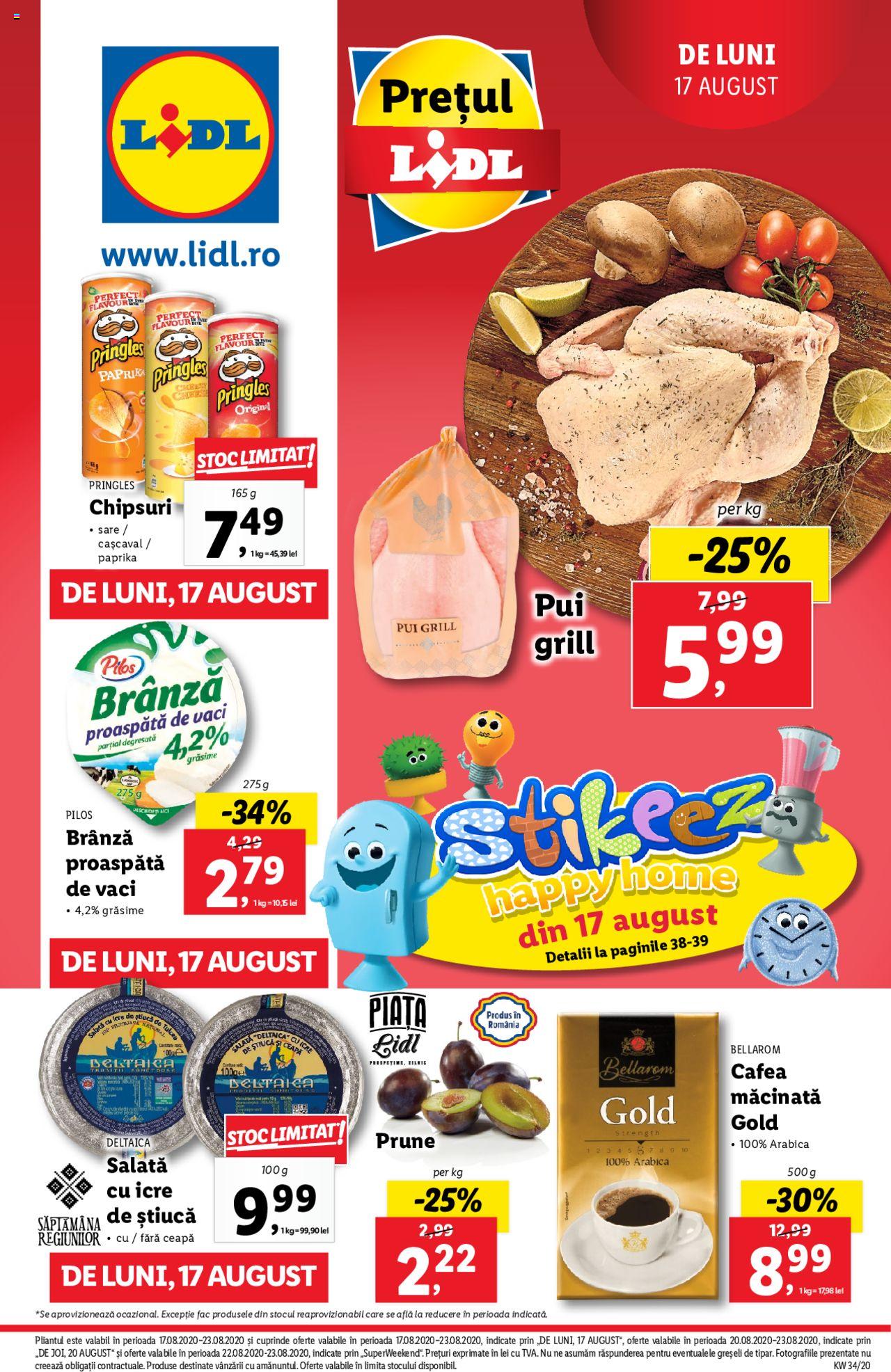 Catalog LIDL 17 - 23 August 2020 | Pagina 1