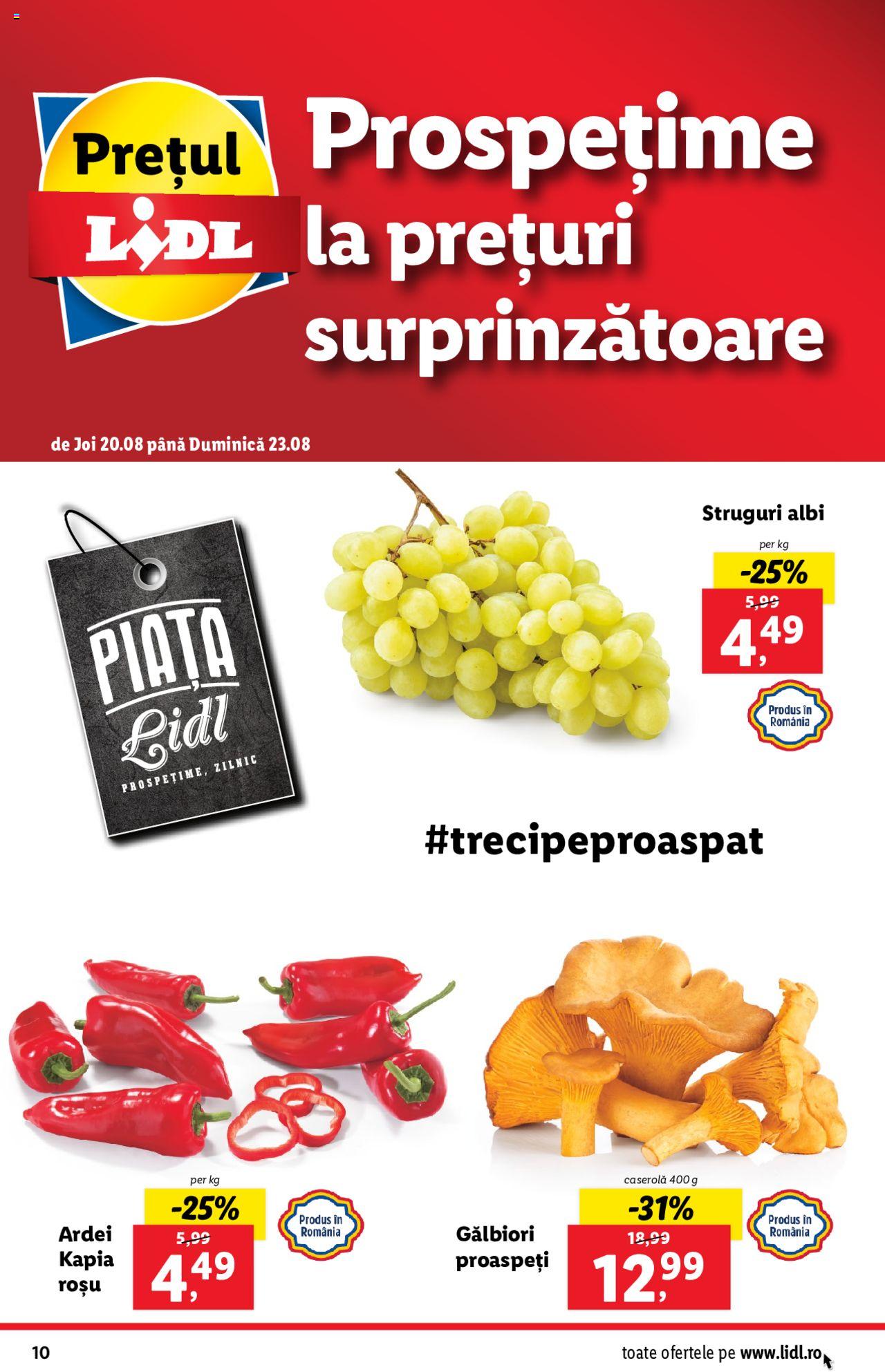 Catalog LIDL 17 - 23 August 2020 | Pagina 10