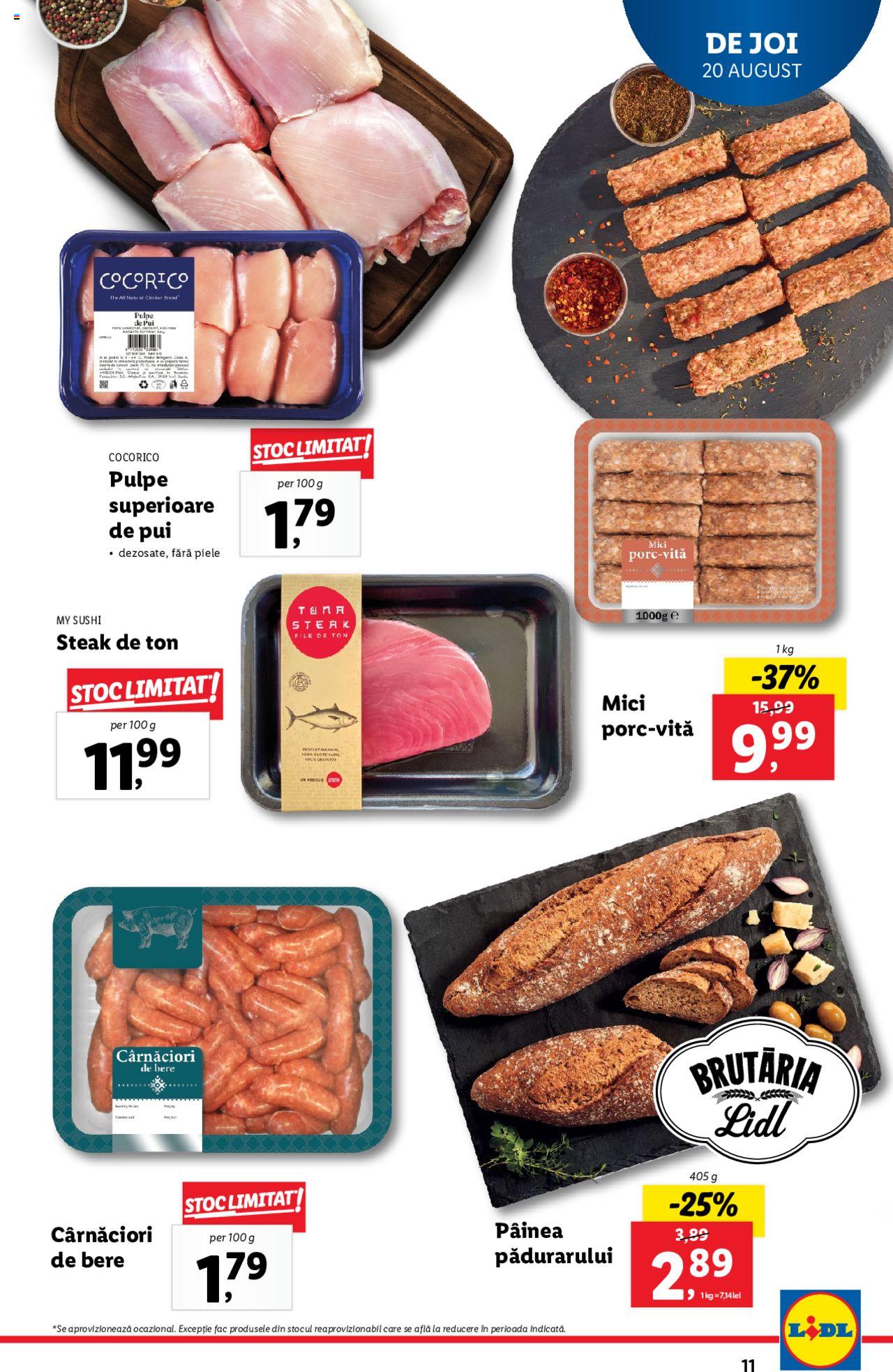 Catalog LIDL 17 - 23 August 2020 | Pagina 11