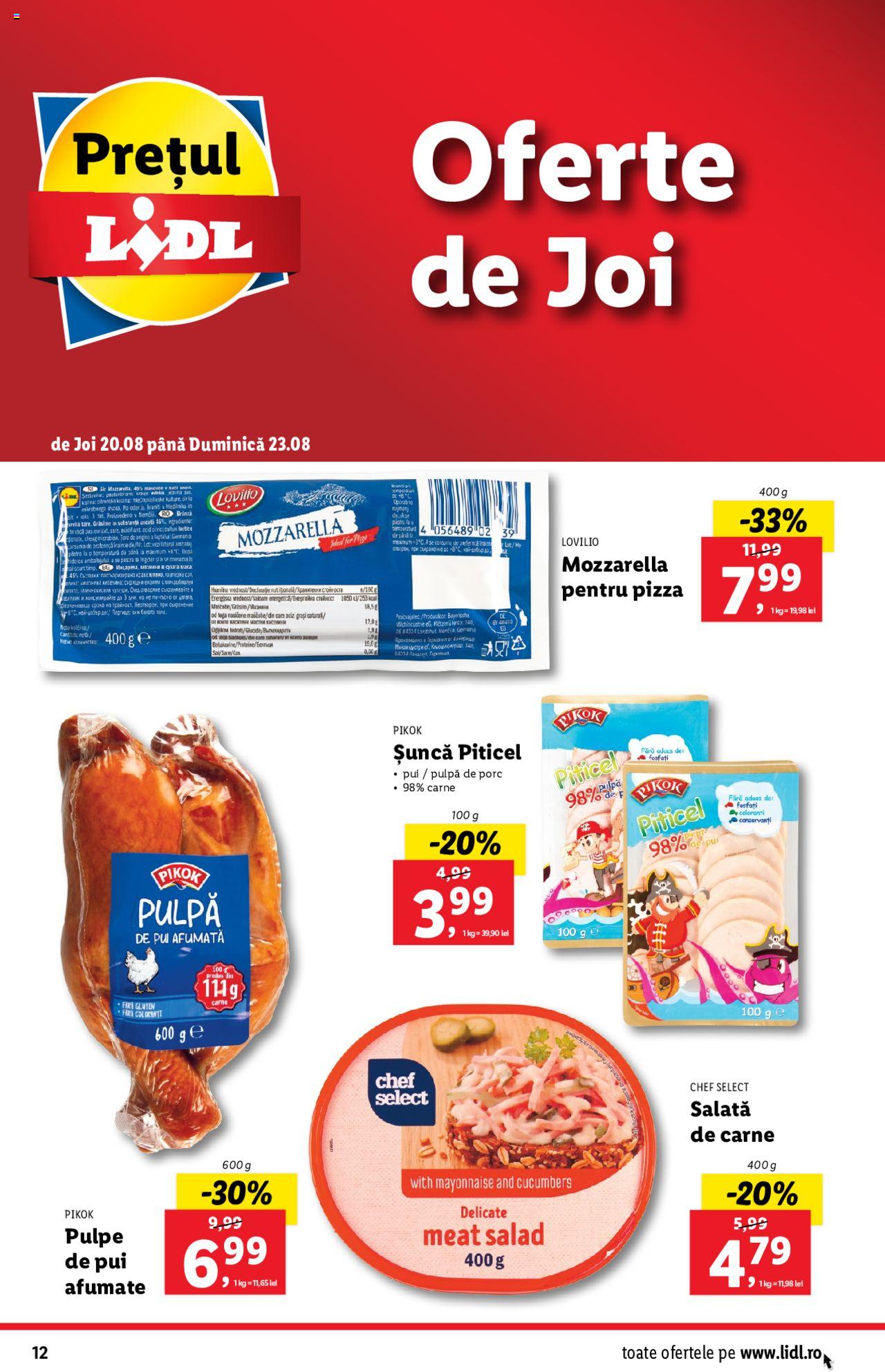 Catalog LIDL 17 - 23 August 2020 | Pagina 12