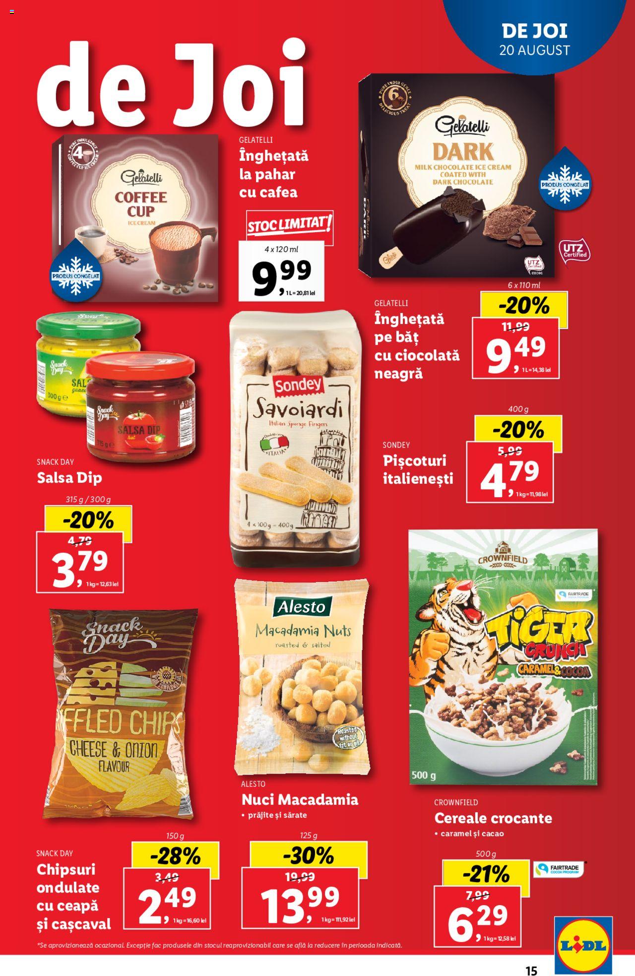 Catalog LIDL 17 - 23 August 2020 | Pagina 15