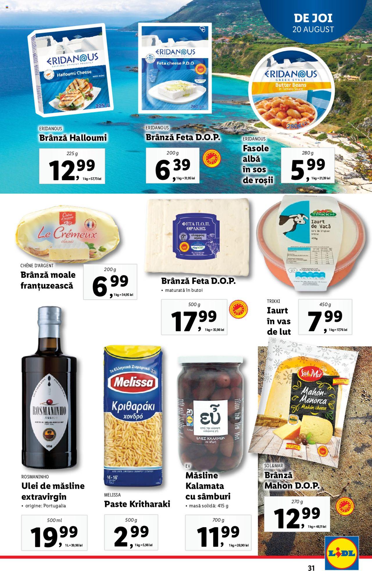 Catalog LIDL 17 - 23 August 2020 | Pagina 31