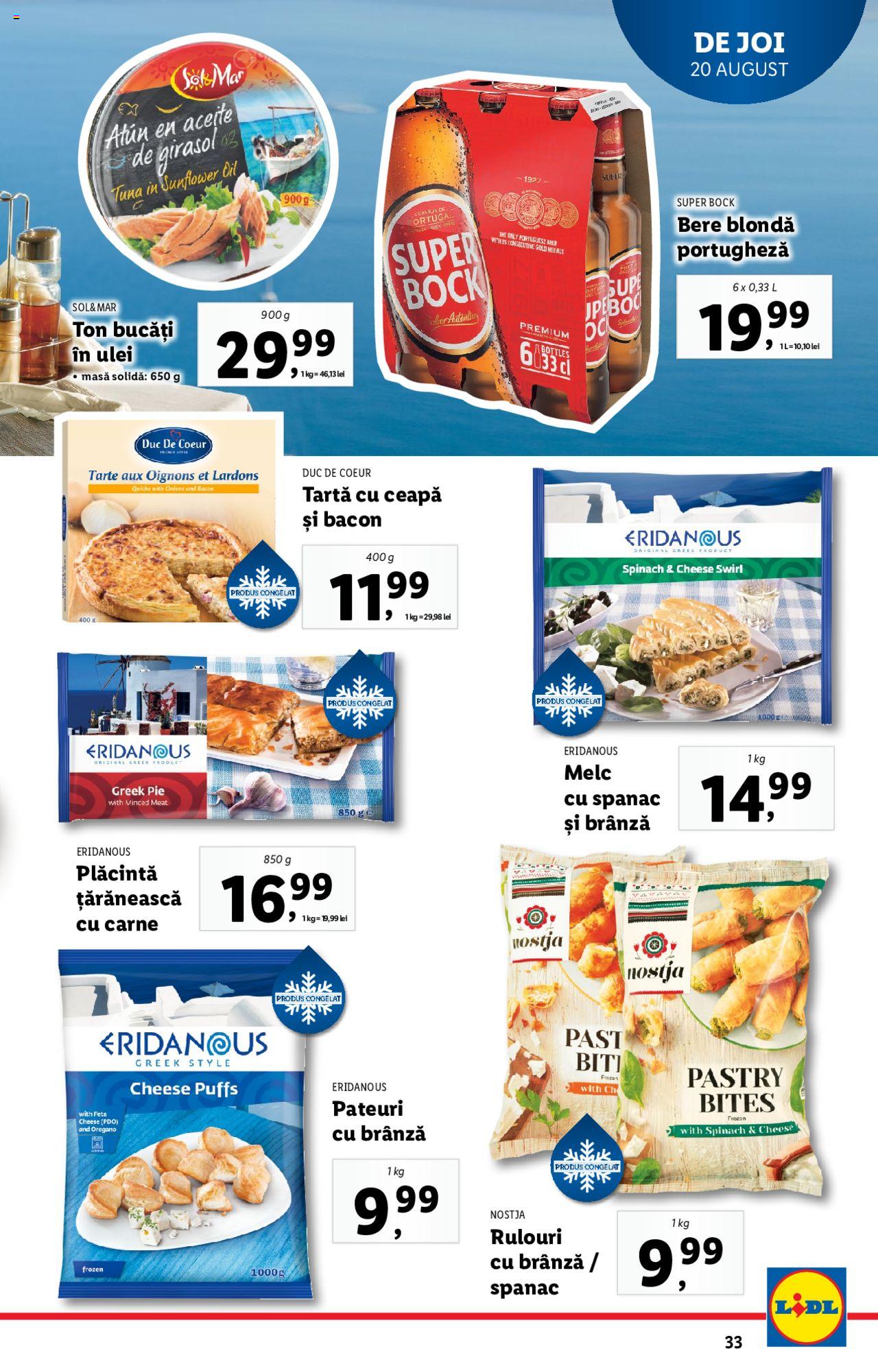 Catalog LIDL 17 - 23 August 2020 | Pagina 33