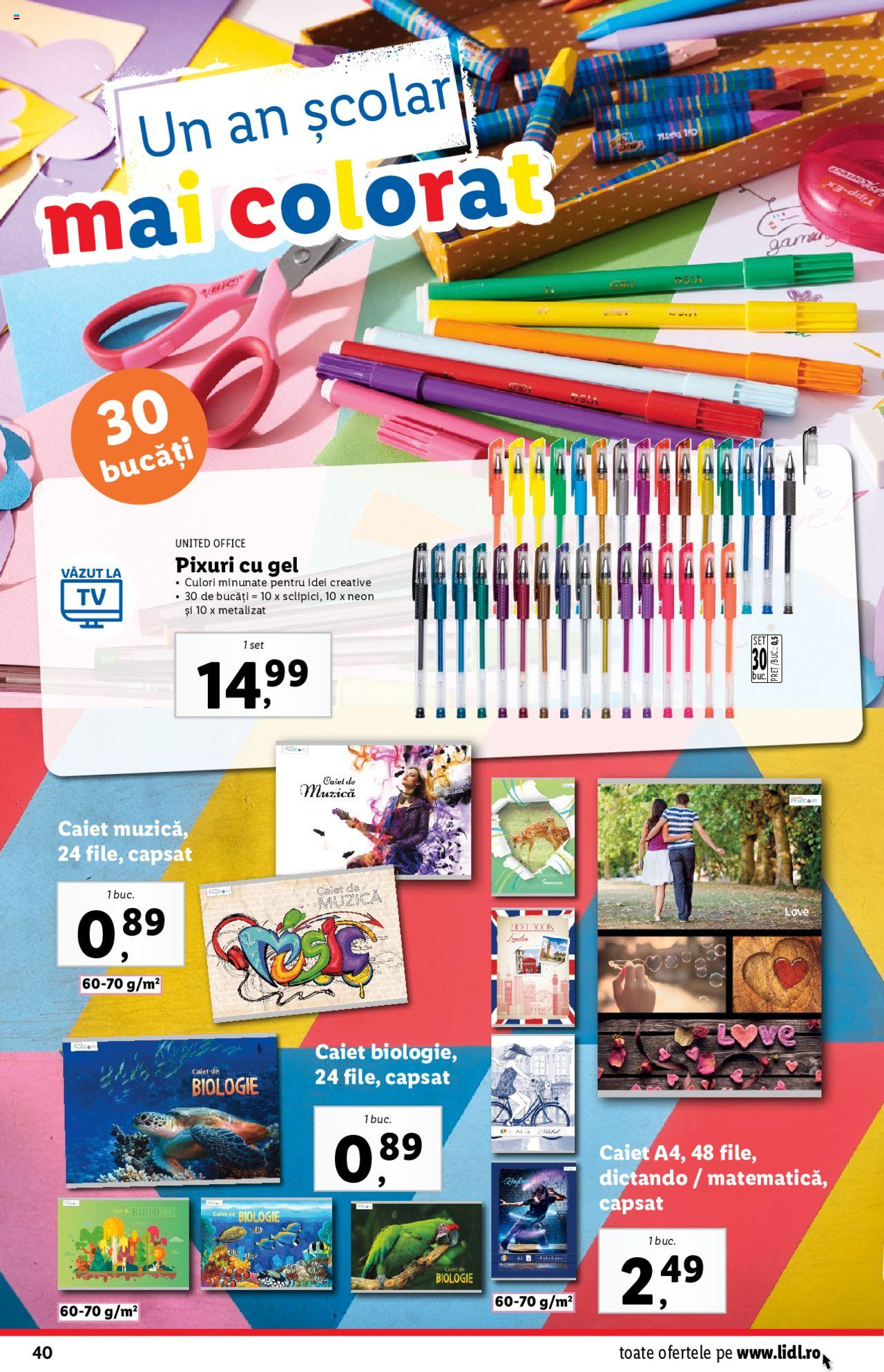 Catalog LIDL 17 - 23 August 2020 | Pagina 40