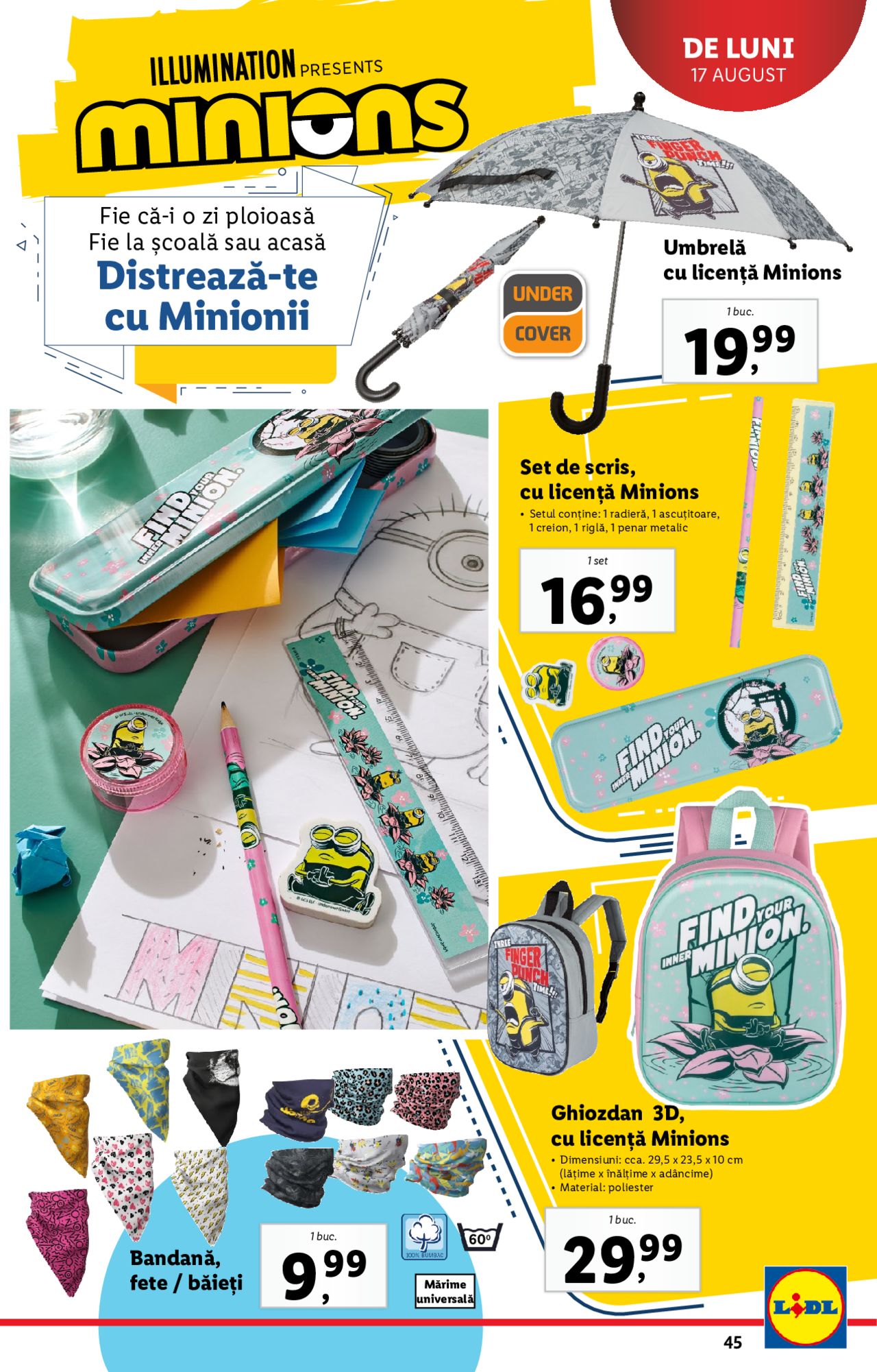 Catalog LIDL 17 - 23 August 2020 | Pagina 45