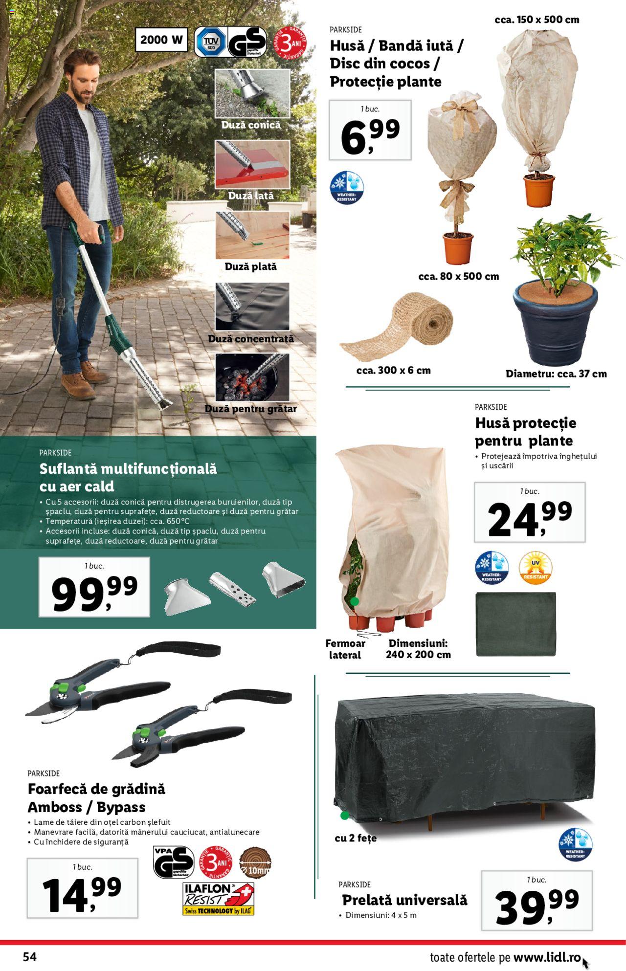 Catalog LIDL 17 - 23 August 2020 | Pagina 54