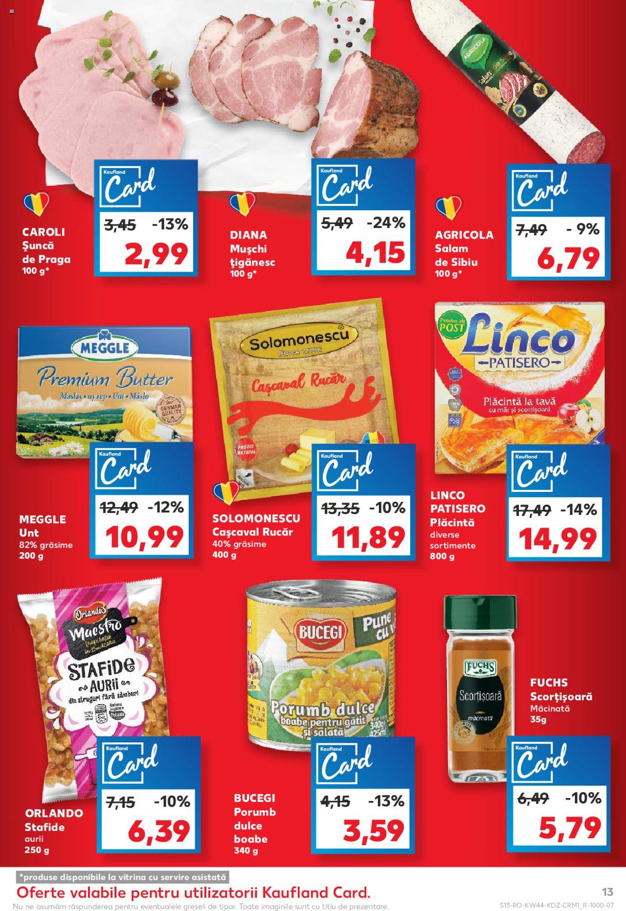Catalog Kaufland 28 Octombrie - 3 Noiembrie 2020 | Pagina 13