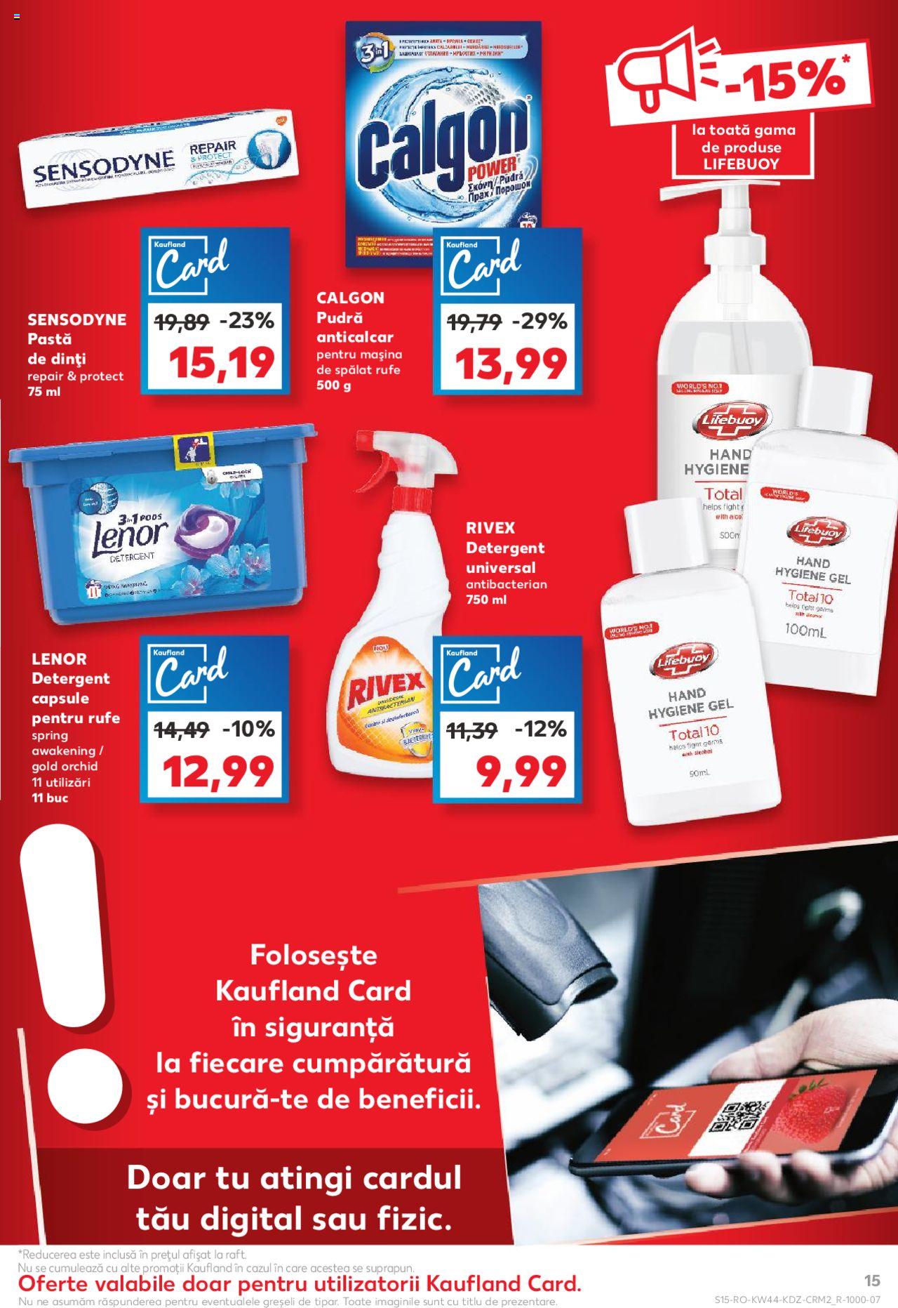 Catalog Kaufland 28 Octombrie - 3 Noiembrie 2020 | Pagina 15