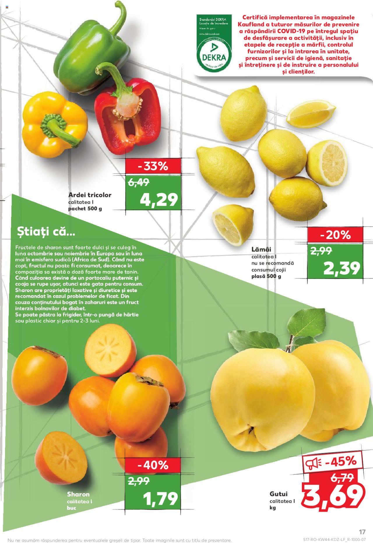 Catalog Kaufland 28 Octombrie - 3 Noiembrie 2020 | Pagina 17