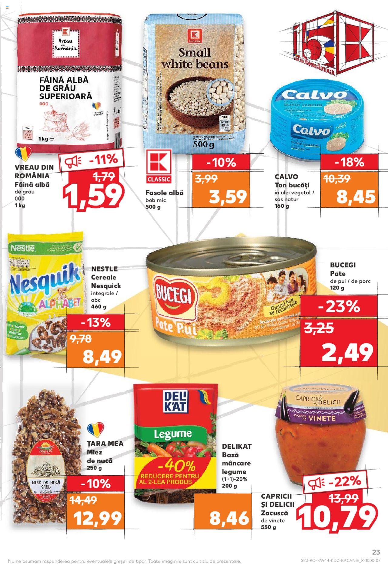 Catalog Kaufland 28 Octombrie - 3 Noiembrie 2020 | Pagina 23