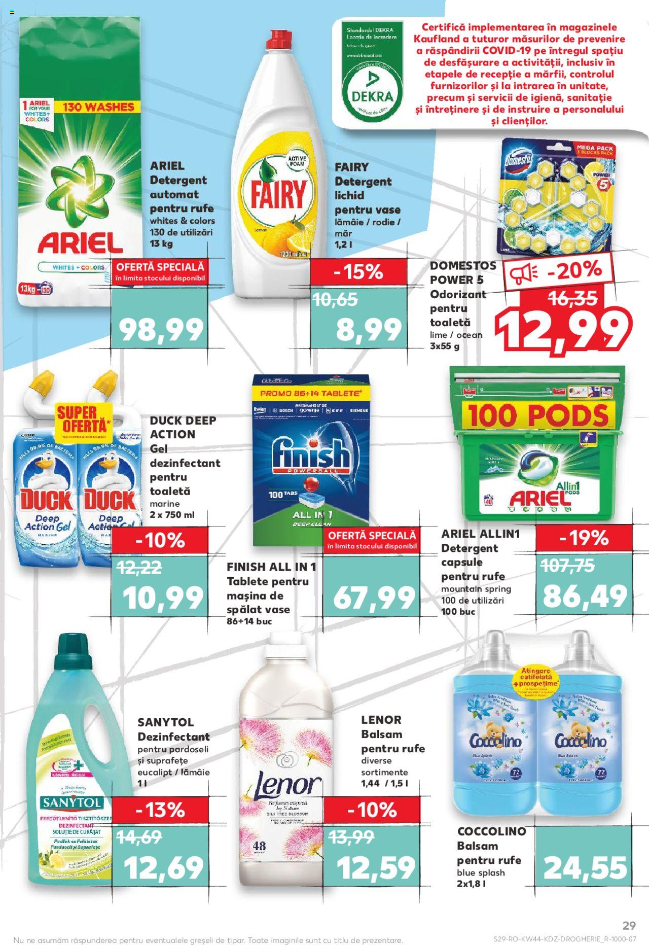 Catalog Kaufland 28 Octombrie - 3 Noiembrie 2020 | Pagina 29