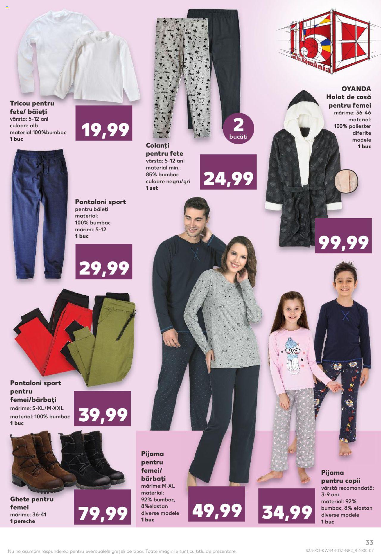 Catalog Kaufland 28 Octombrie - 3 Noiembrie 2020 | Pagina 33
