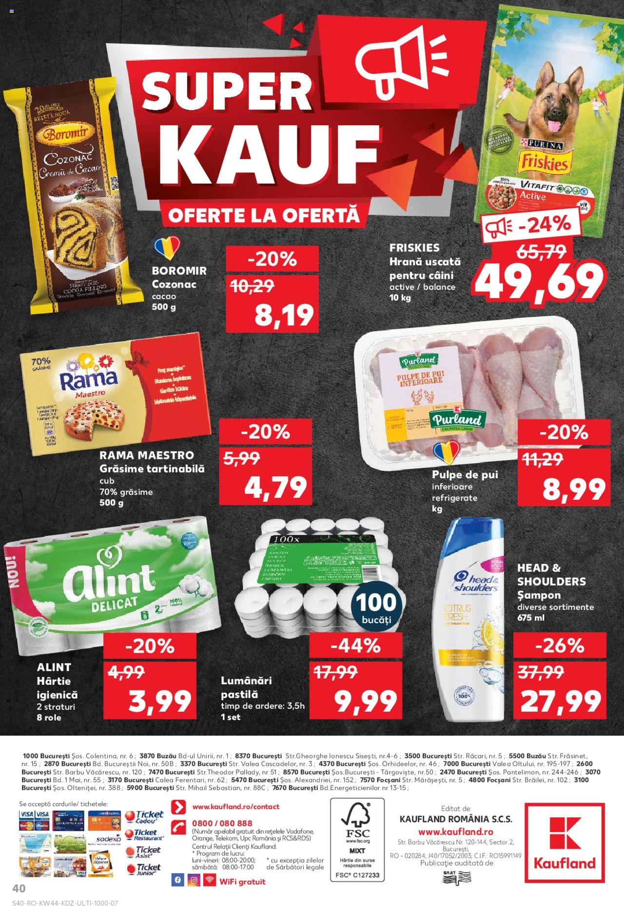Catalog Kaufland 28 Octombrie - 3 Noiembrie 2020 | Pagina 40