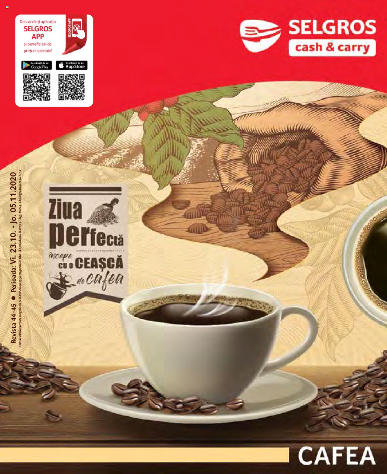 Catalog Selgros 23 Octombrie - 5 Noiembrie 2020 | Pagina 1